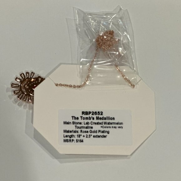 RBP CLEOPATRA NECKLACK THE TOMB'S MEDALLION - Picture 3 of 3